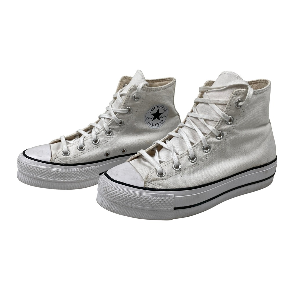 Converse Chuck Taylor All Star Lift Hi Platform White Women's Size 9 560846F